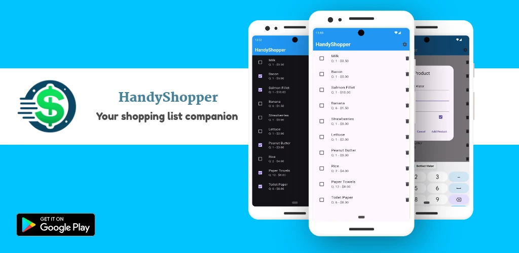 Screenshot of Handyshopper